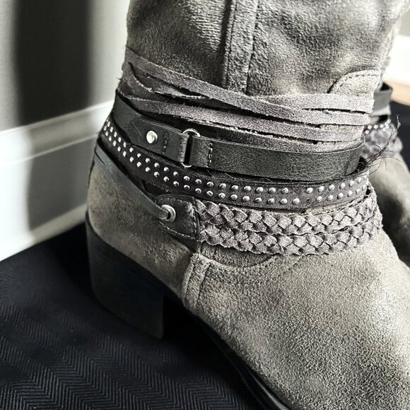 SO Brand Grey Women's Boots - Size 8 - Picture 4 of 8